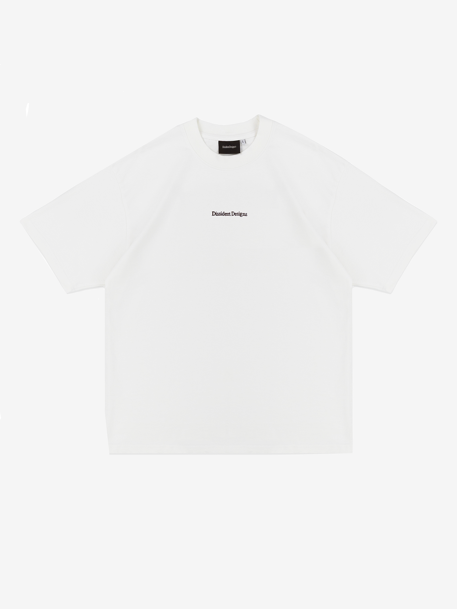 DISSIDENT — Футболка DD Logo Tee in White