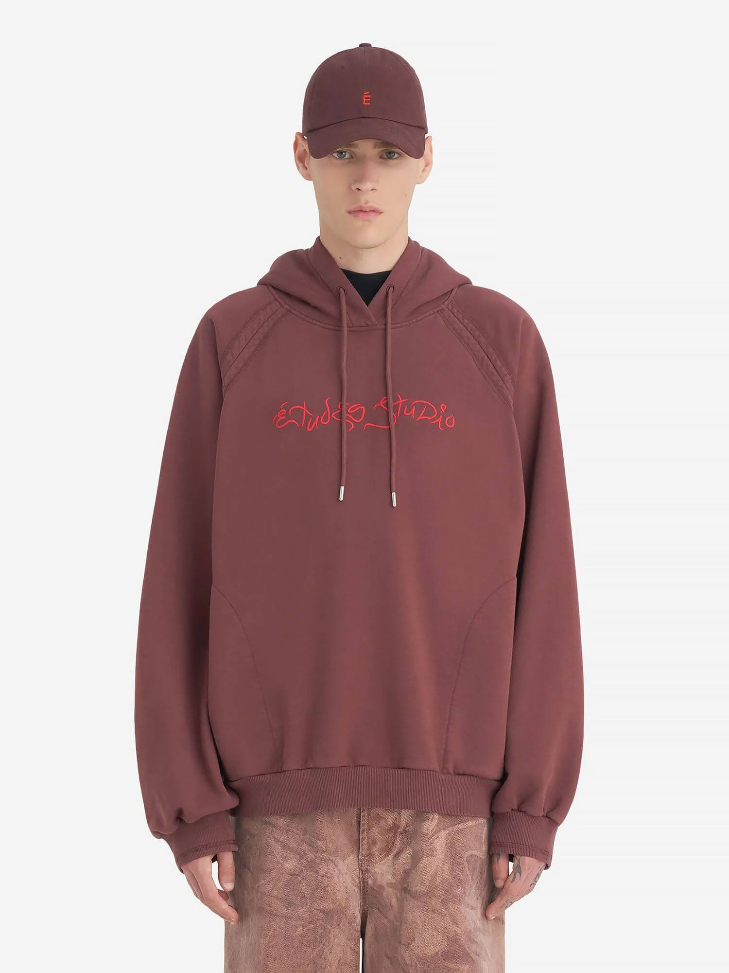 ÉTUDES STUDIO — Худи Oversize Hoodie Dream Dark Red