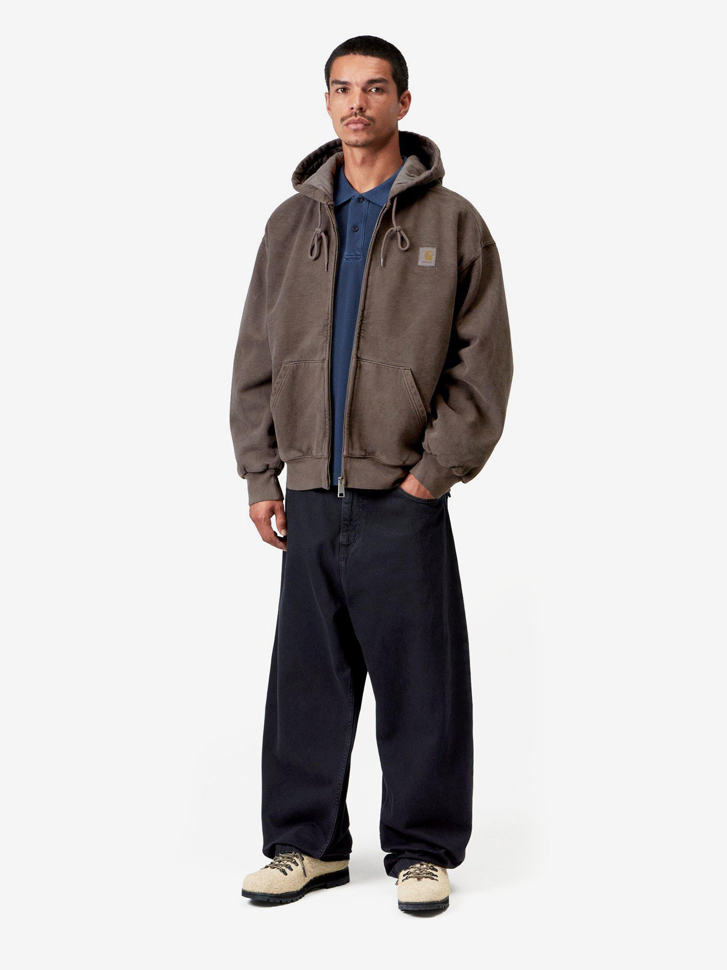 CARHARTT WIP — Худи ZIP Hooded Vista Jacket Tobacco (Garment Dyed)