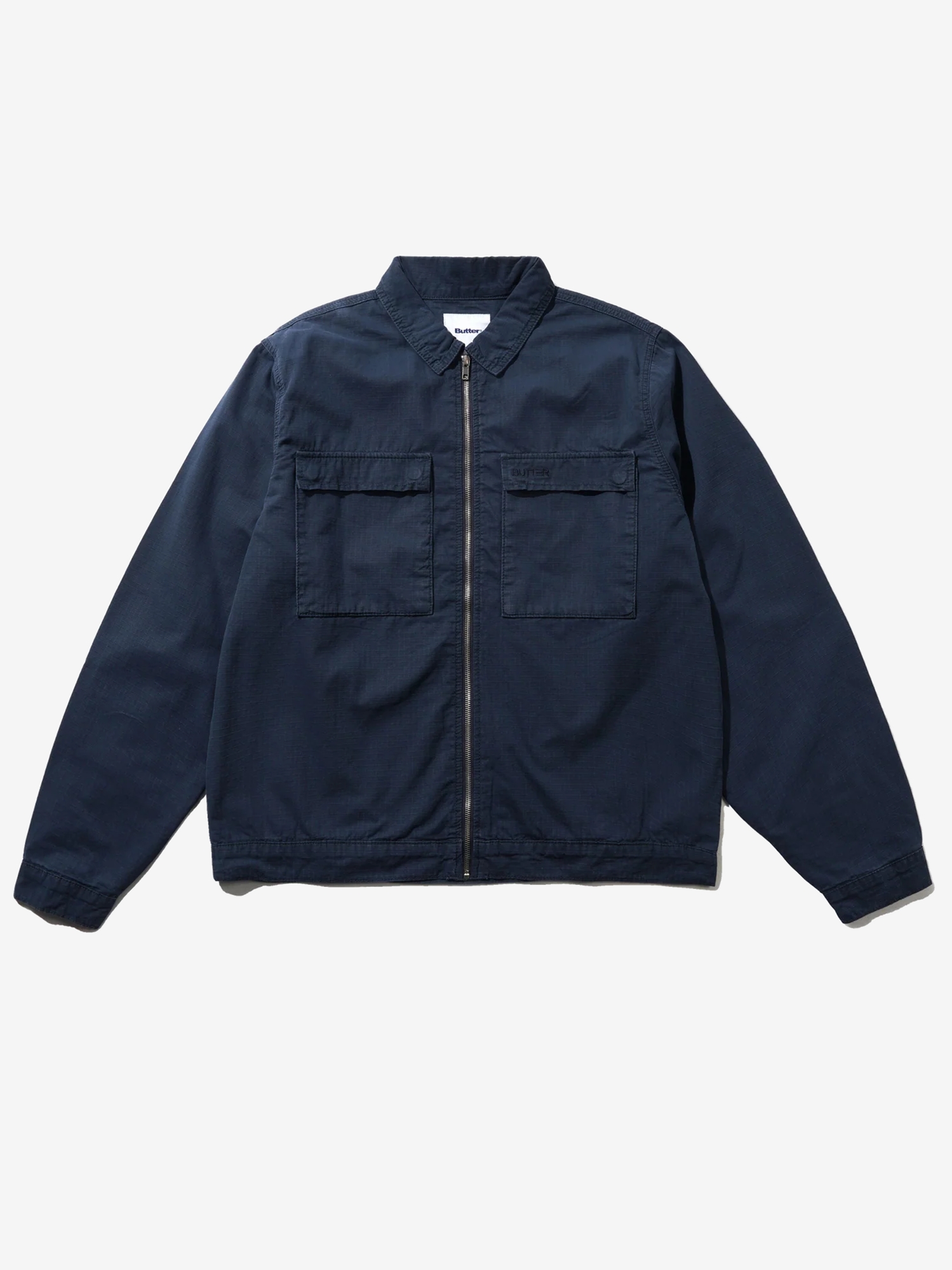 BUTTER GOODS — Куртка Ripstop Chore Jacket Washed Navy
