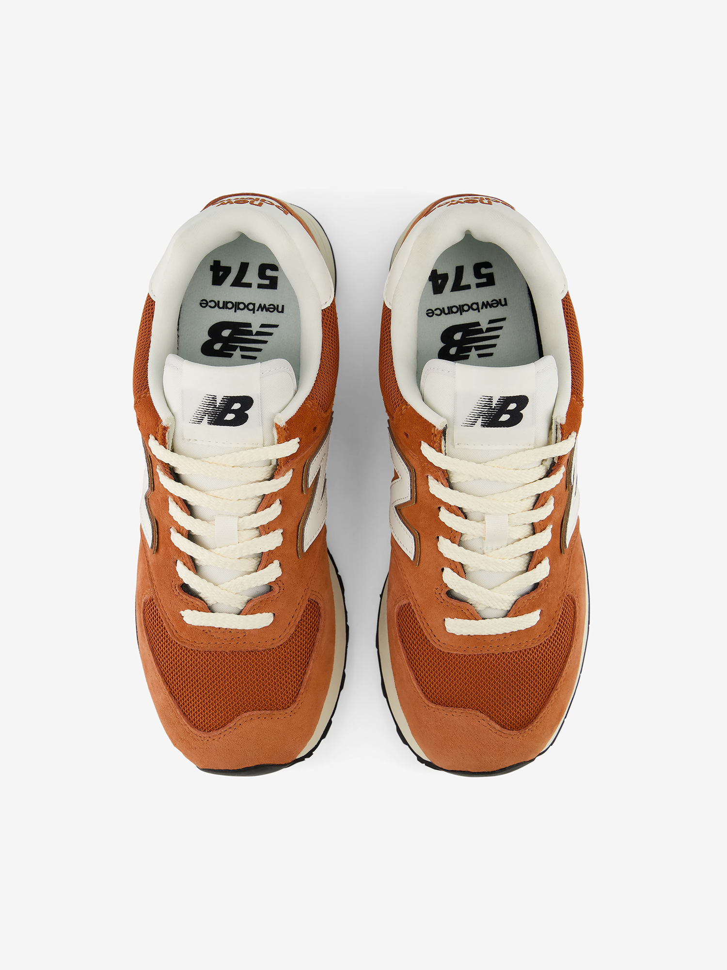 NEW BALANCE — Кроссовки 574 Maple/Angora White