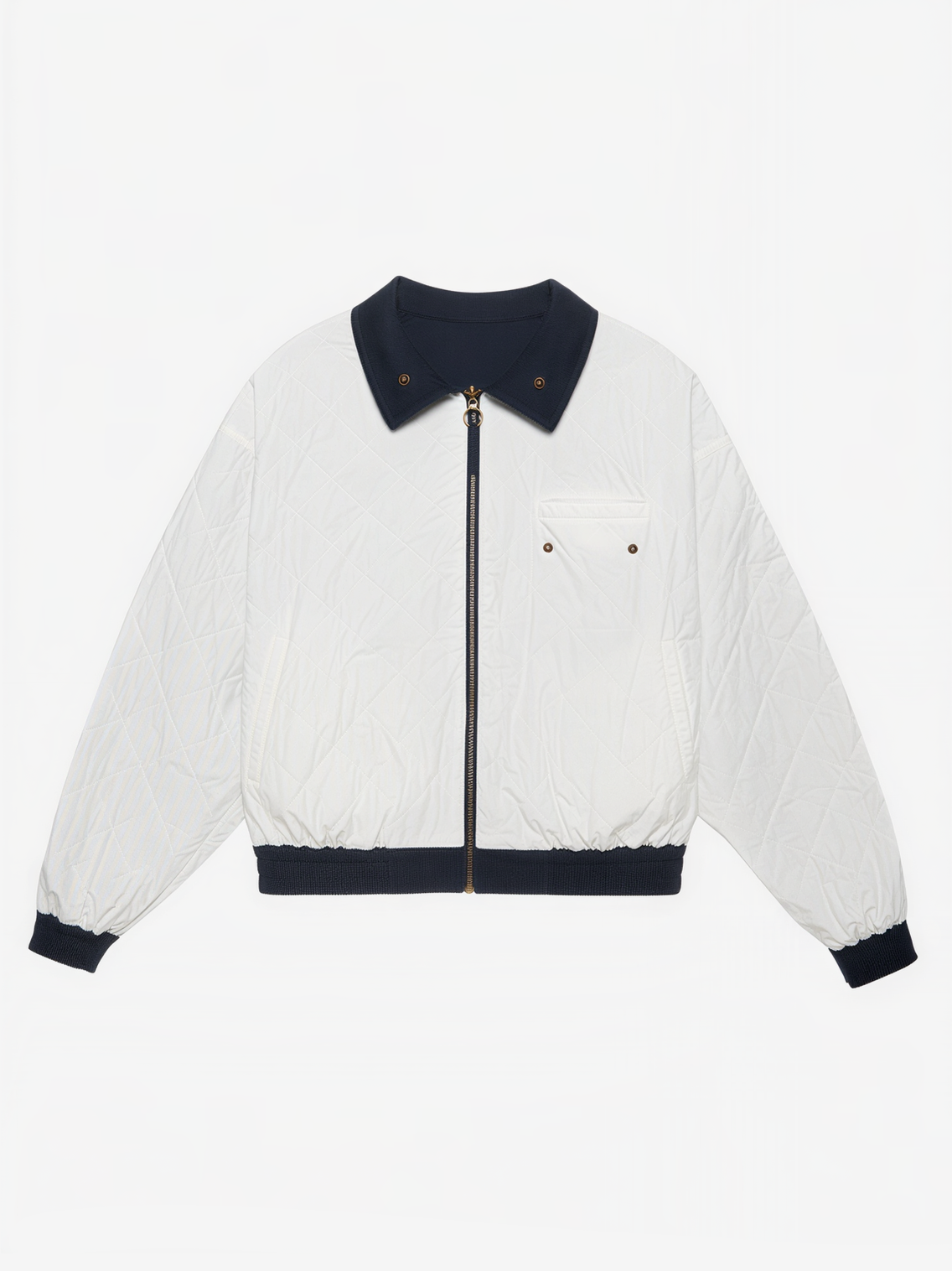 BRÛLER D’AMOUR — Куртка "Sans laisser de trace" Dark Navy