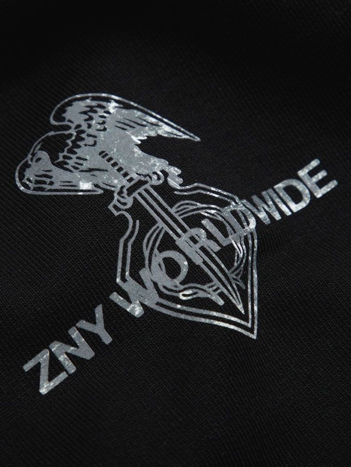ZNY — Худи Never Happened Black