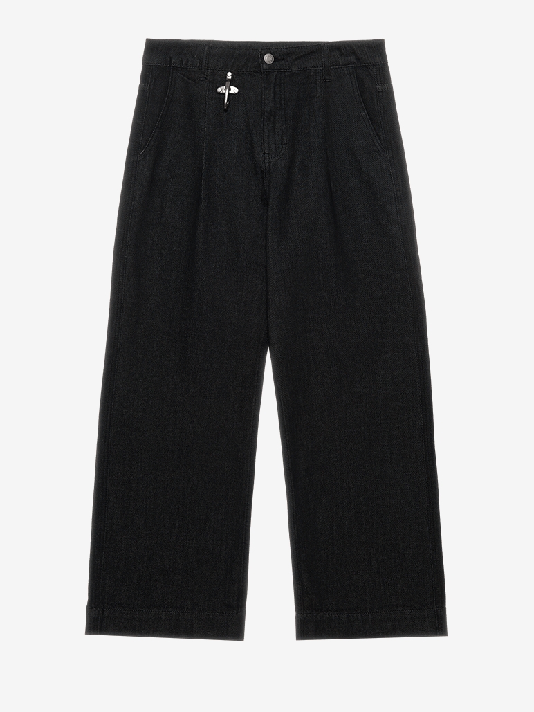 BRÛLER D’AMOUR — Джинсы “Attache” Black