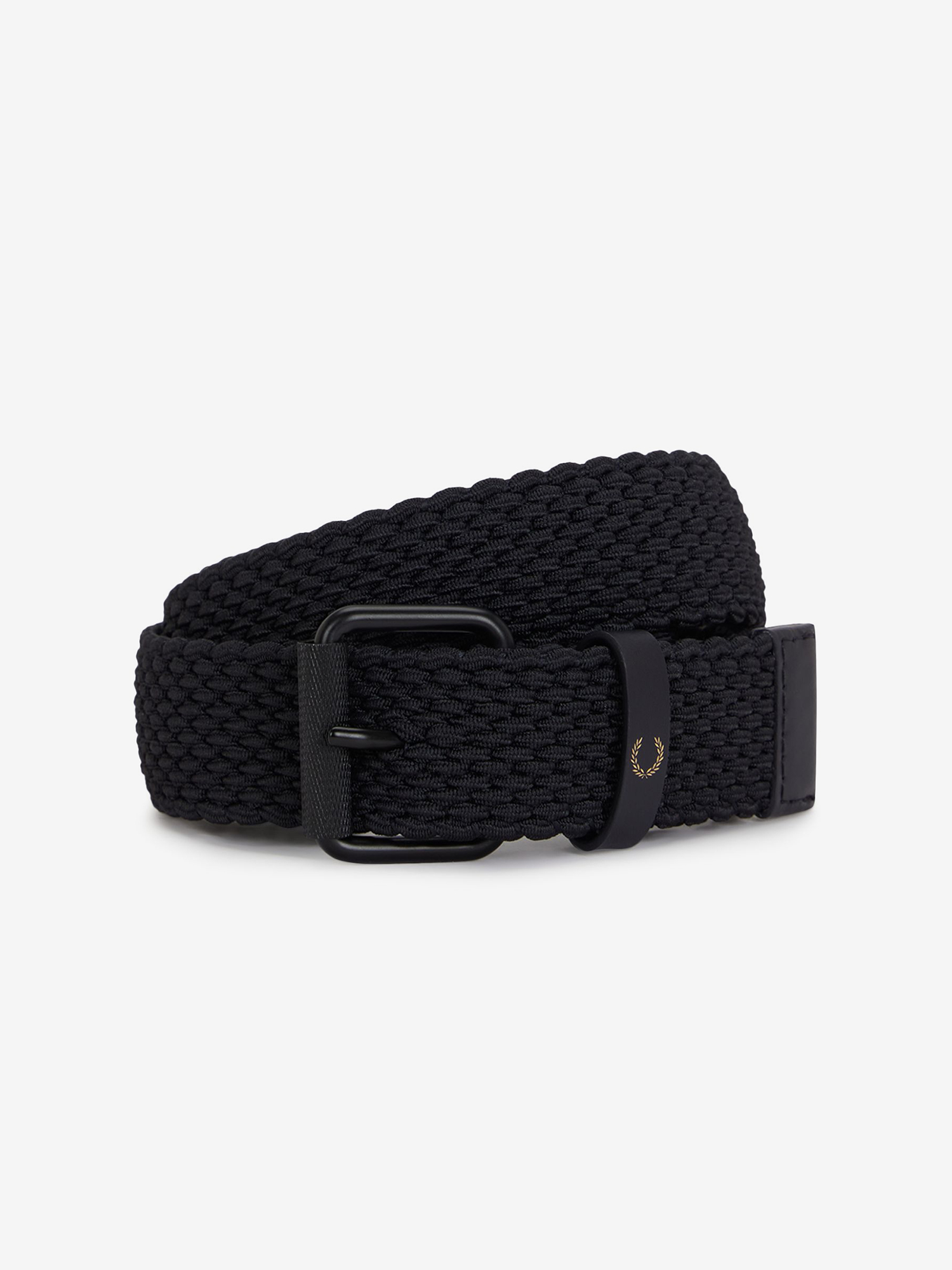 FRED PERRY — Ремень Woven Elastic Belt Black