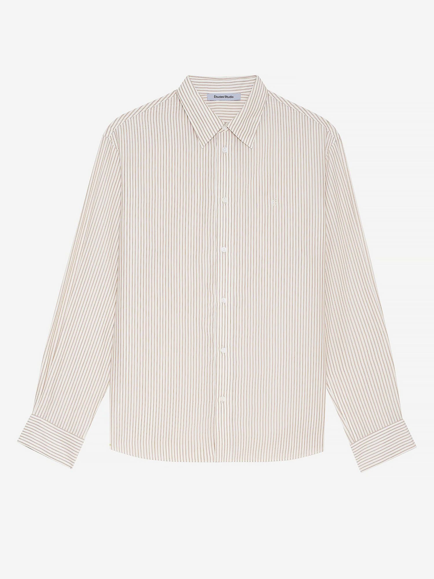 ÉTUDES STUDIO — Рубашка Relax Shirt E Striped Off White