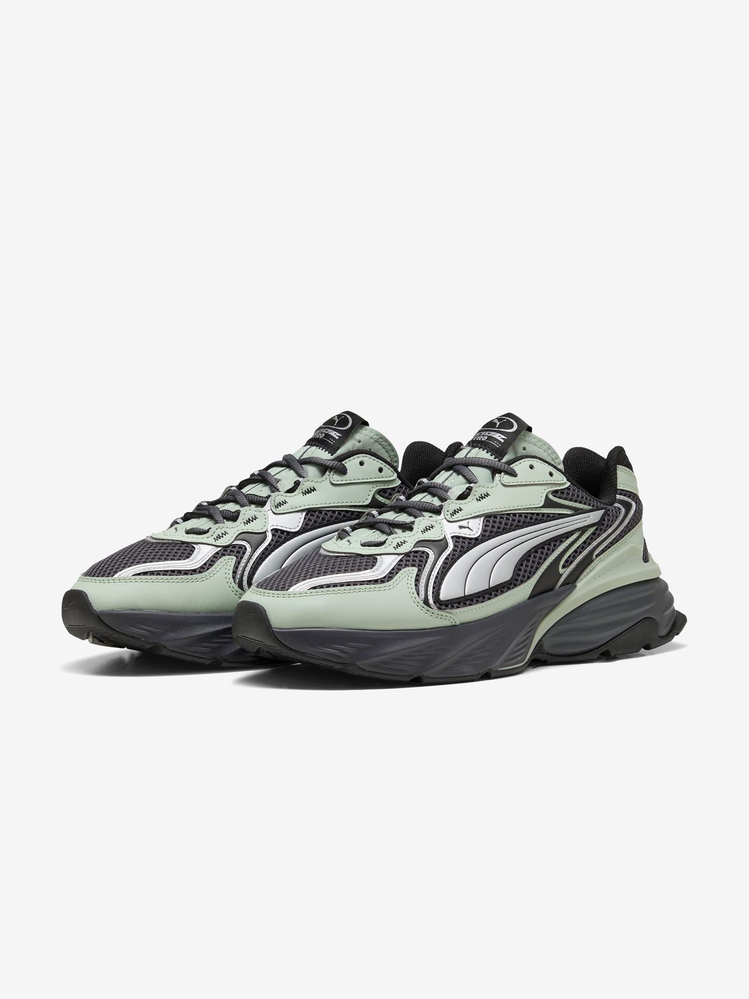 PUMA — Кроссовки Fade Nitro LS Moody Gray/Soft Grass