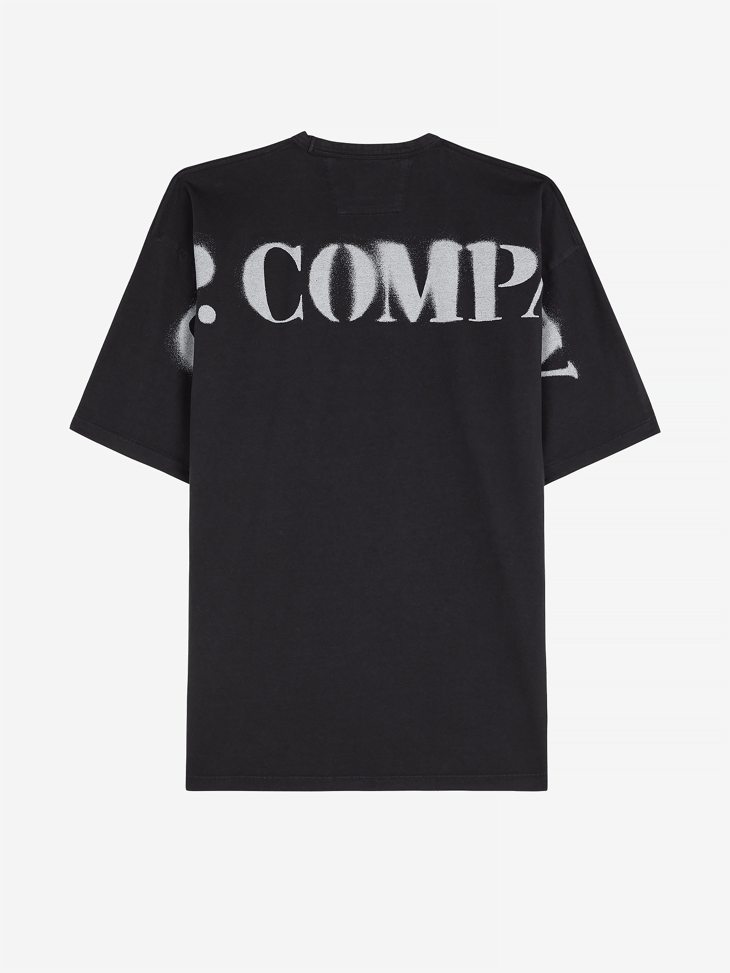 C.P. COMPANY — Футболка 1020 Jersey SS Tee Stencil Black