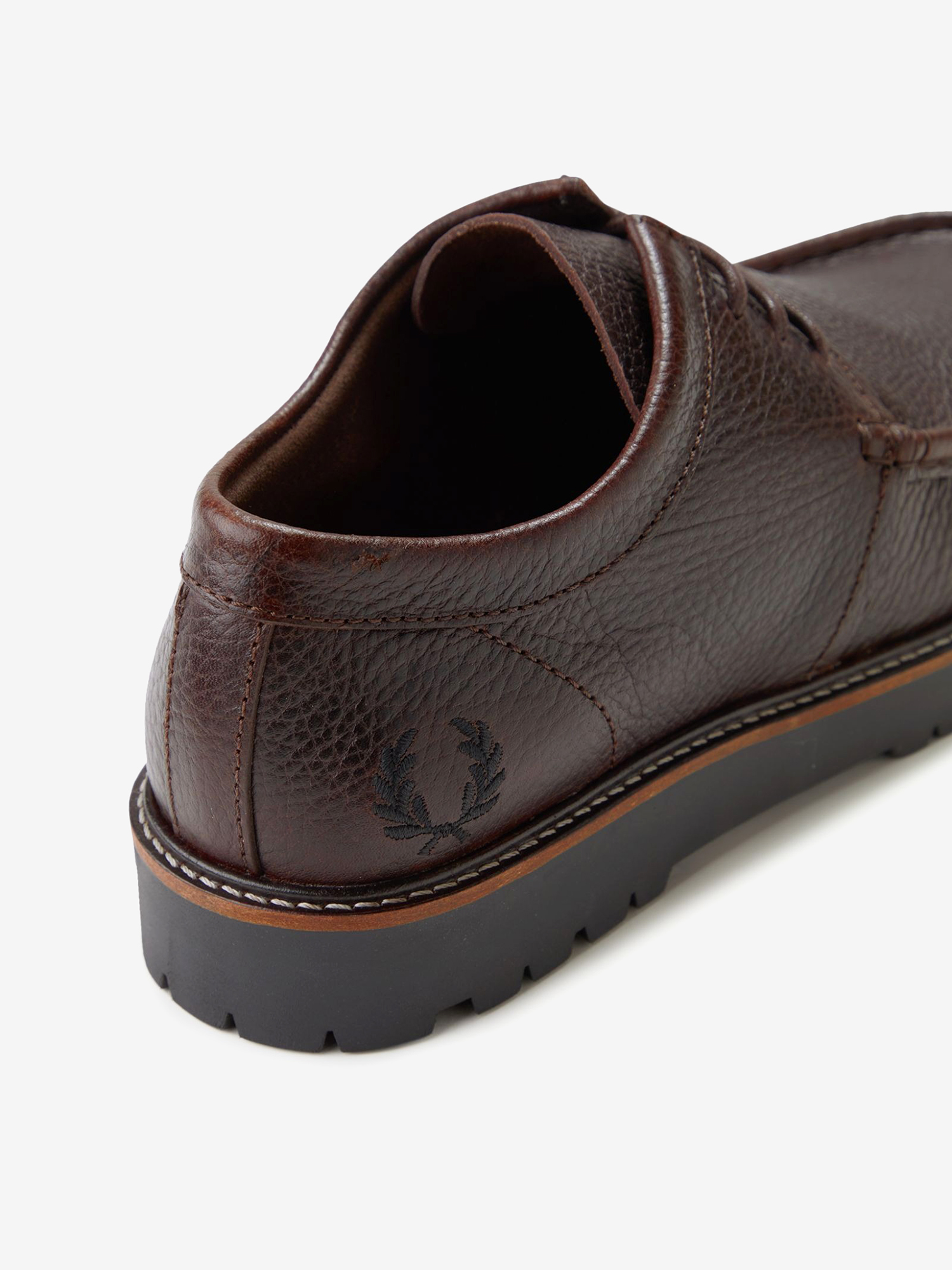 FRED PERRY — Туфли Leather Kenney Low Rich Brown