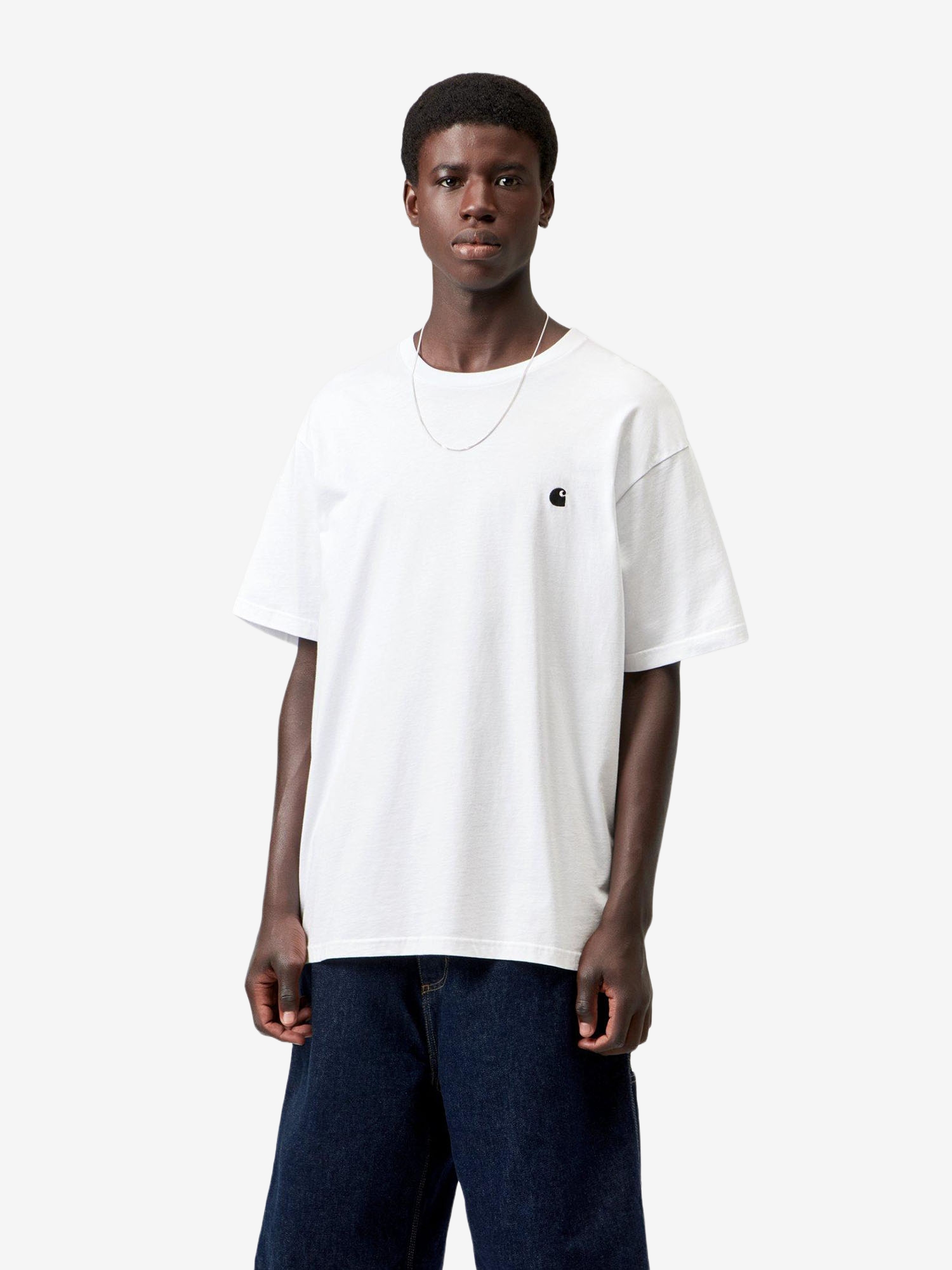 CARHARTT WIP — Футболка S/S Madison White/Black