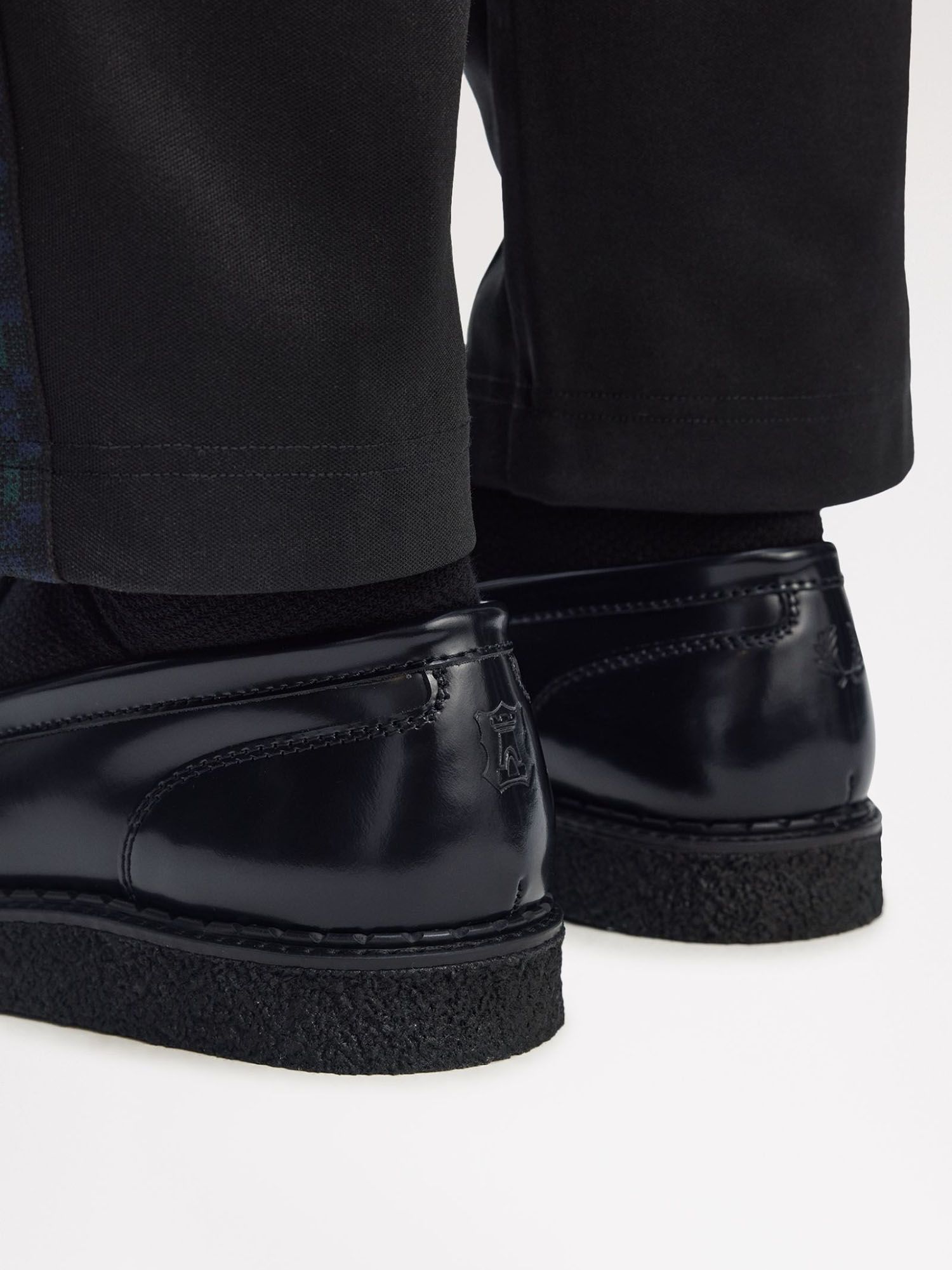FRED PERRY — Туфли George Cox Leather Penny Loafer Black