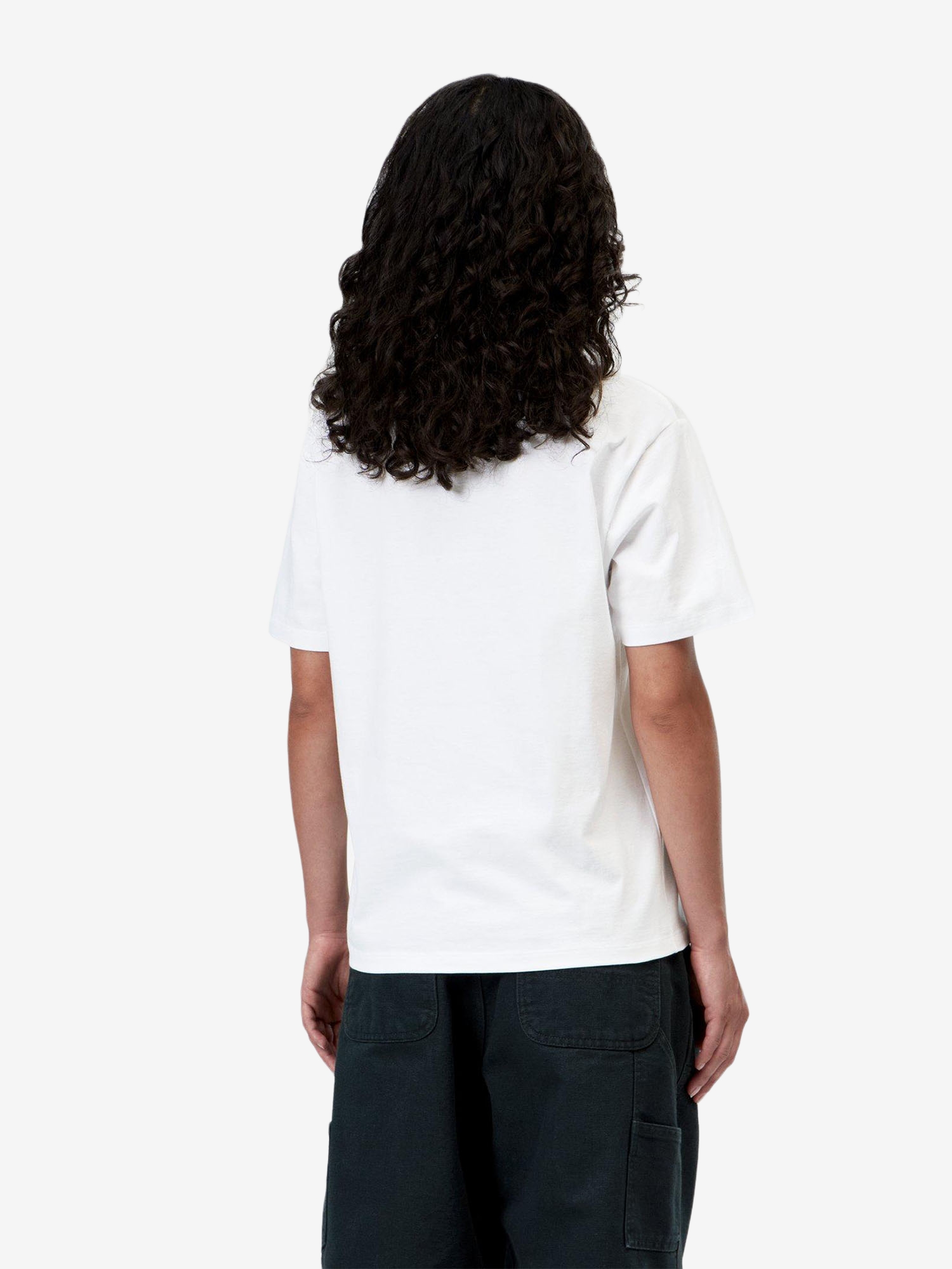 CARHARTT WIP — Футболка W S/S Pocket Small Heart White/Red