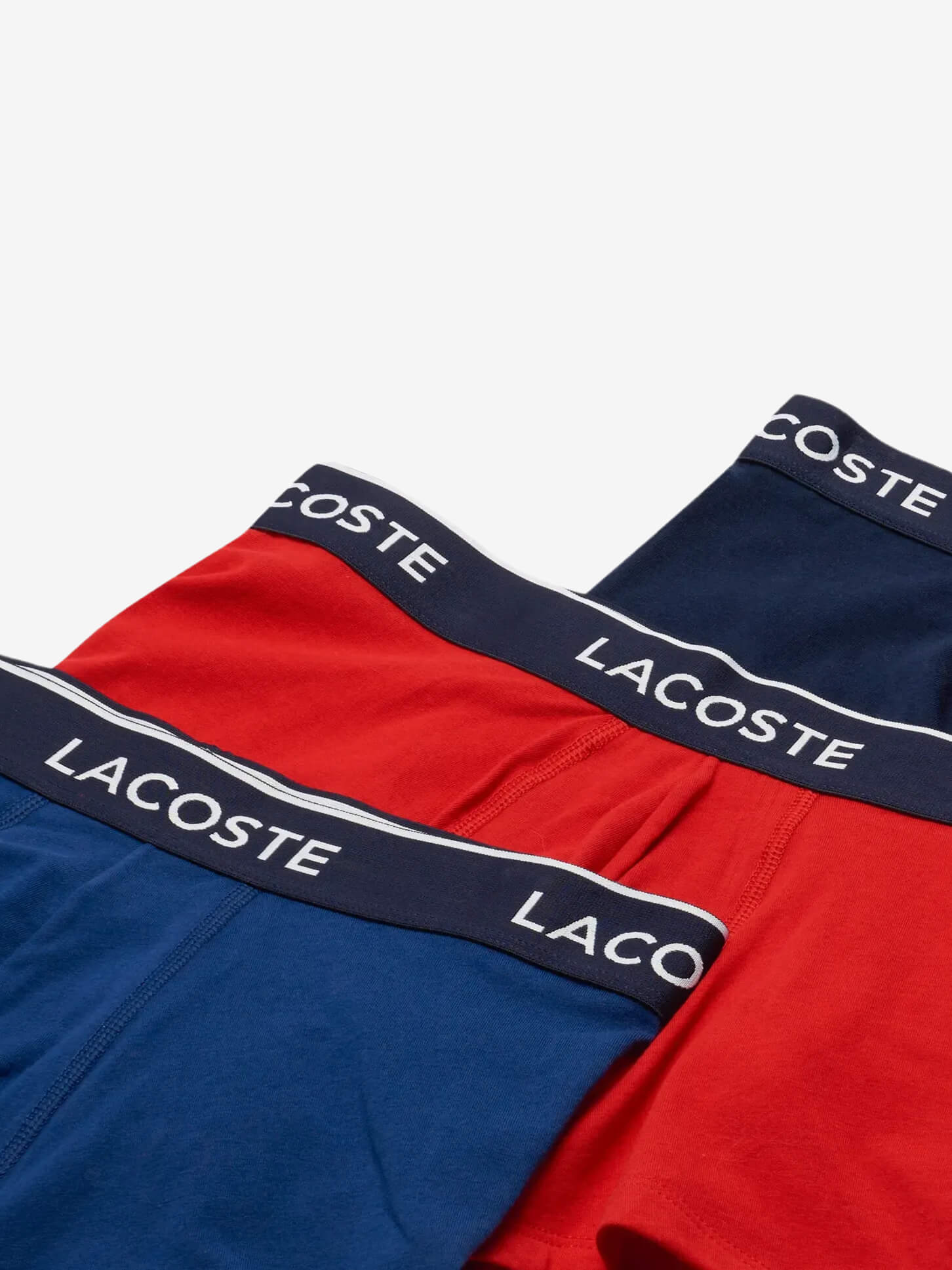 LACOSTE — Комплект Трусов Boxer Brief Black/Red/Blue