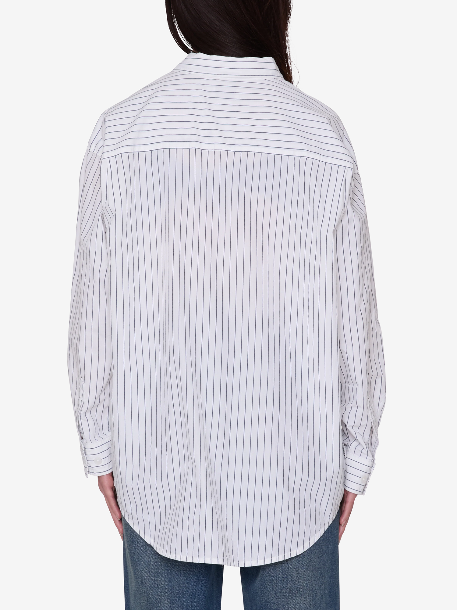 OBEY — Рубашка W Carlotta Stripe Shirt White Multi
