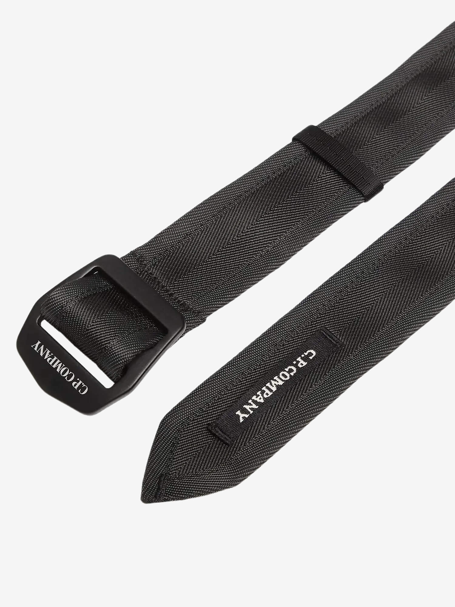 C.P. COMPANY — Ремень Herringbone Tape Belt Black