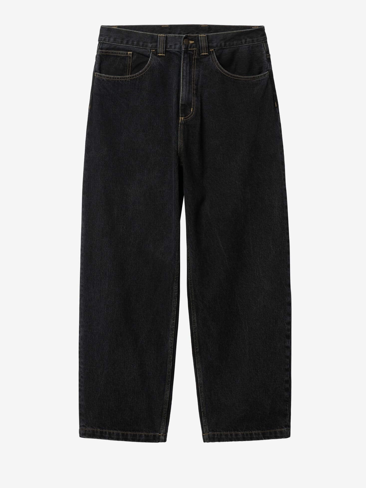 CARHARTT WIP — Джинсы Brandon Black (Stone Washed)