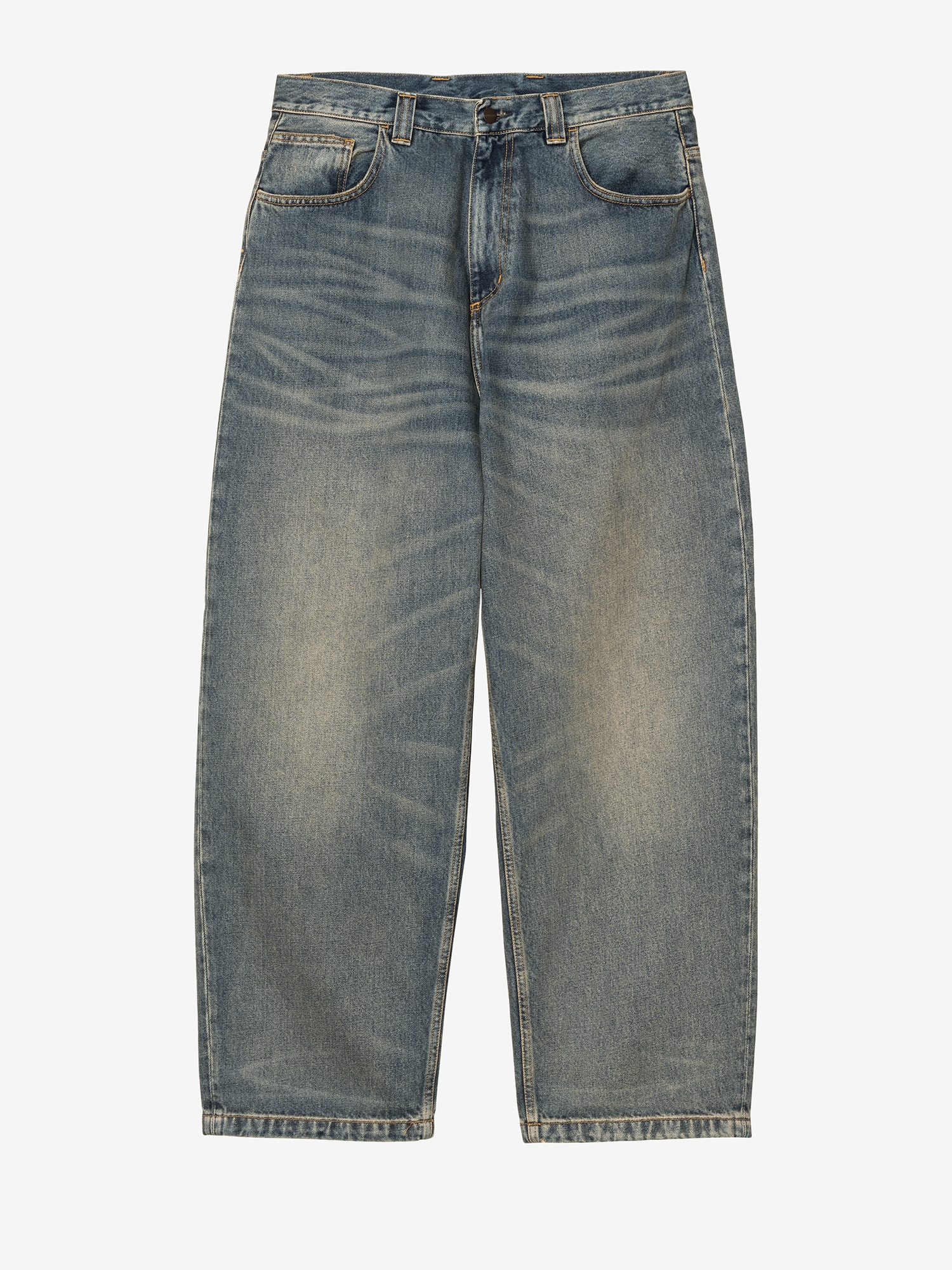 CARHARTT WIP — Джинсы  Brandon Blue (Worn Used Wash)