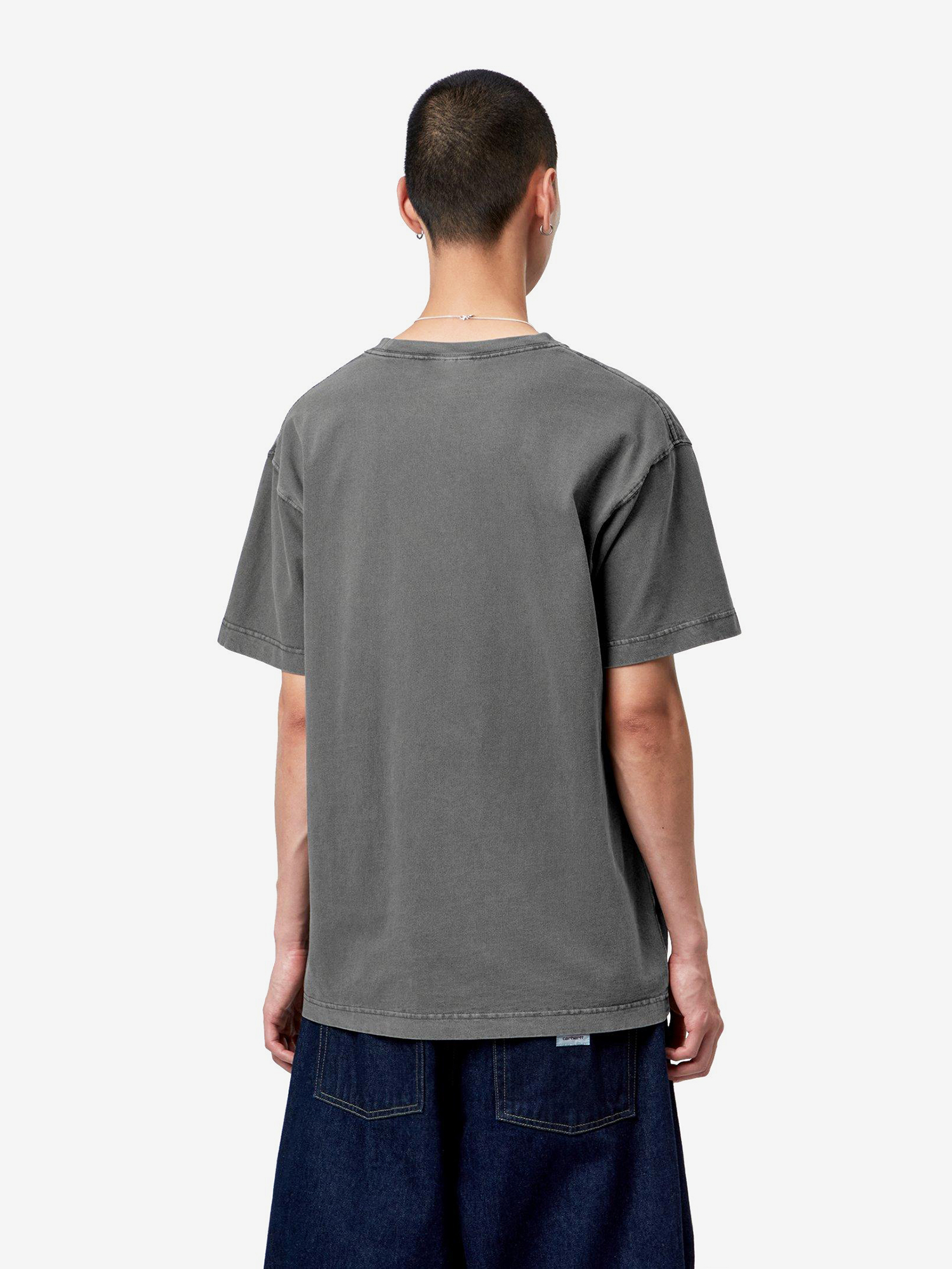 CARHARTT WIP — Футболка S/S Vista Black (Garment Dyed)