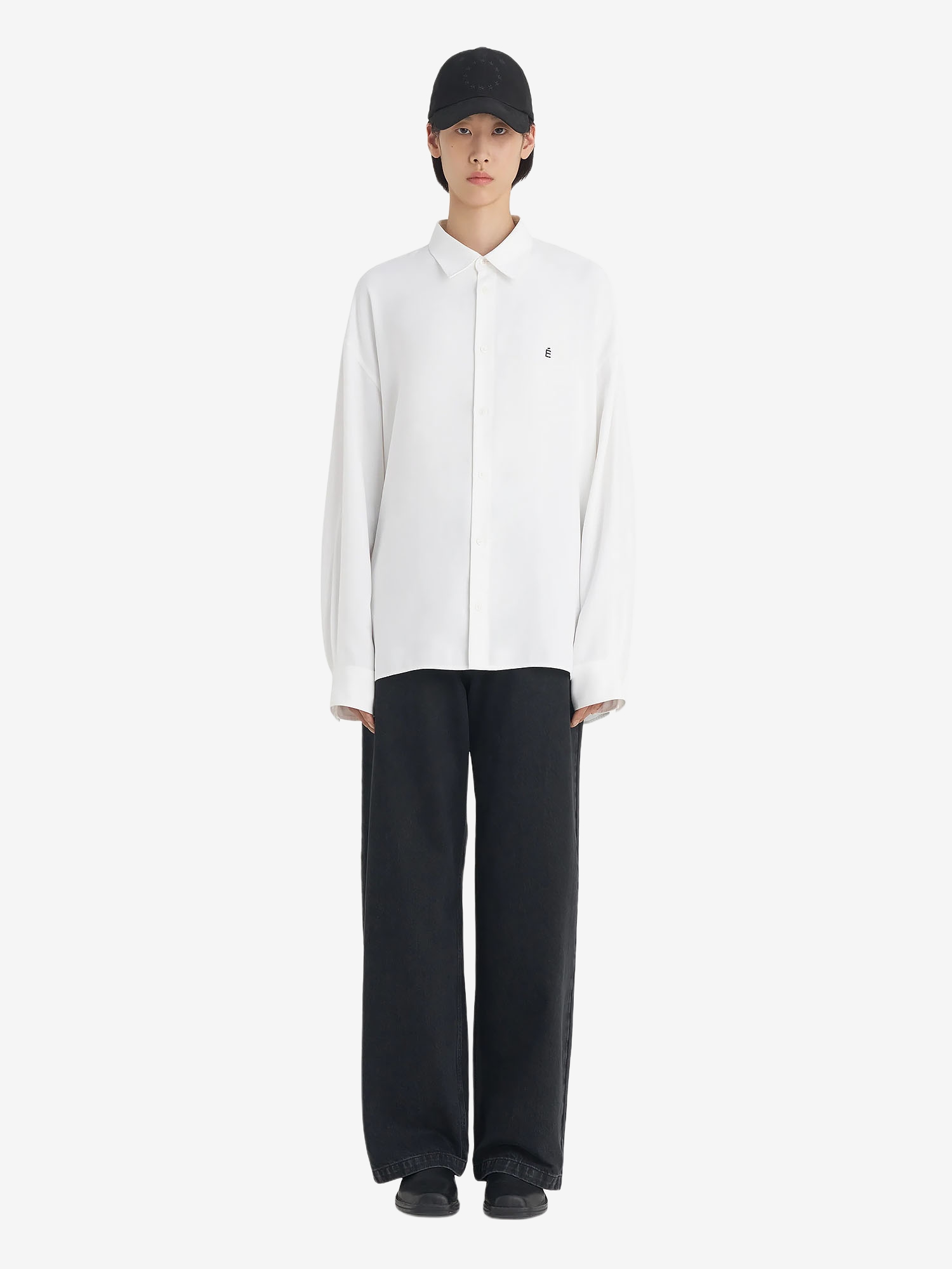 ÉTUDES STUDIO — Рубашка Oversized Shirt E White