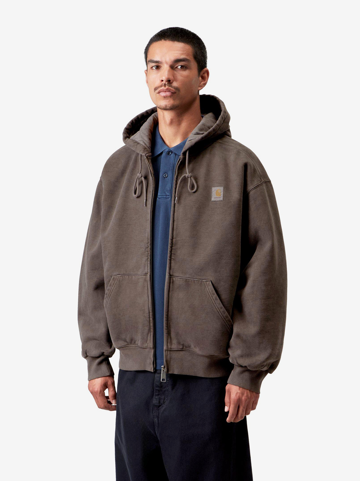 CARHARTT WIP — Худи ZIP Hooded Vista Jacket Tobacco (Garment Dyed)