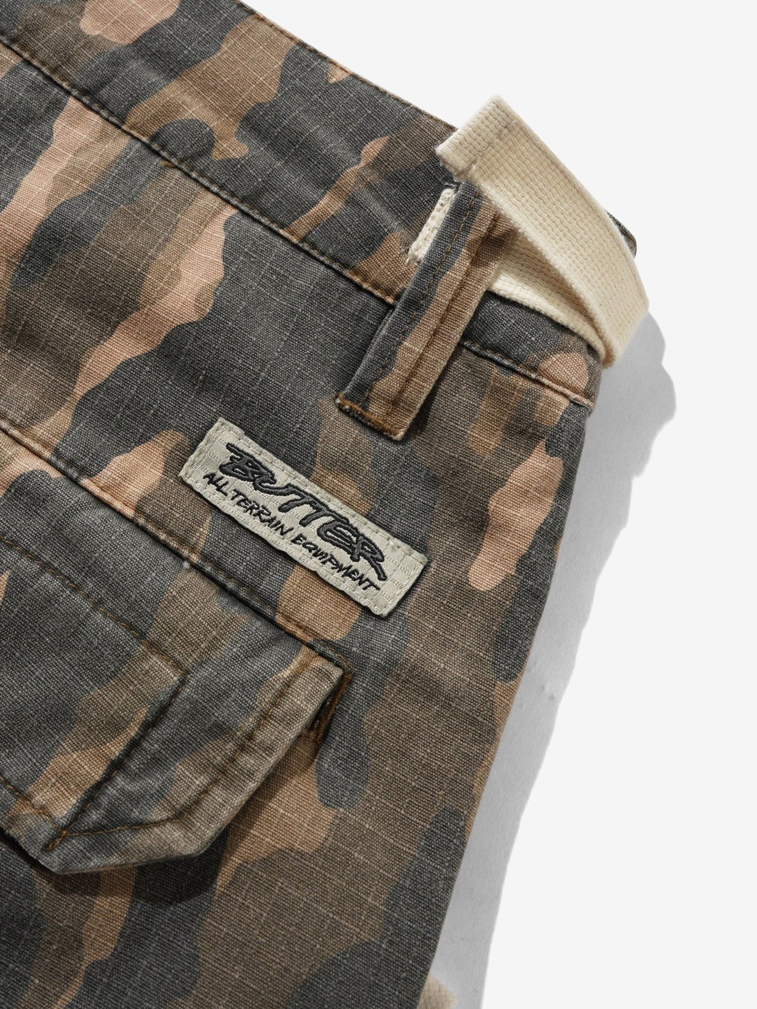 BUTTER GOODS — Штаны Cargo Pants Frog Camo