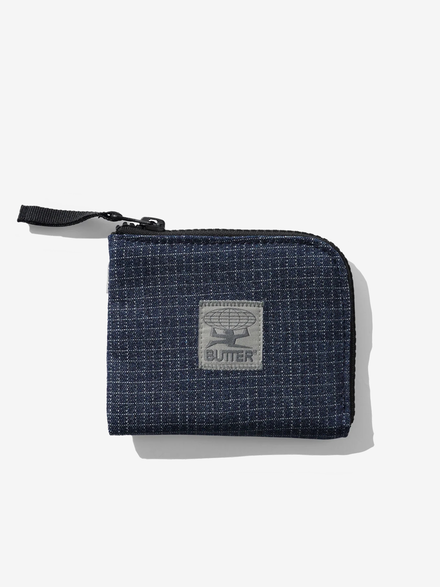 BUTTER GOODS — Кошелек Zip Wallet Denim