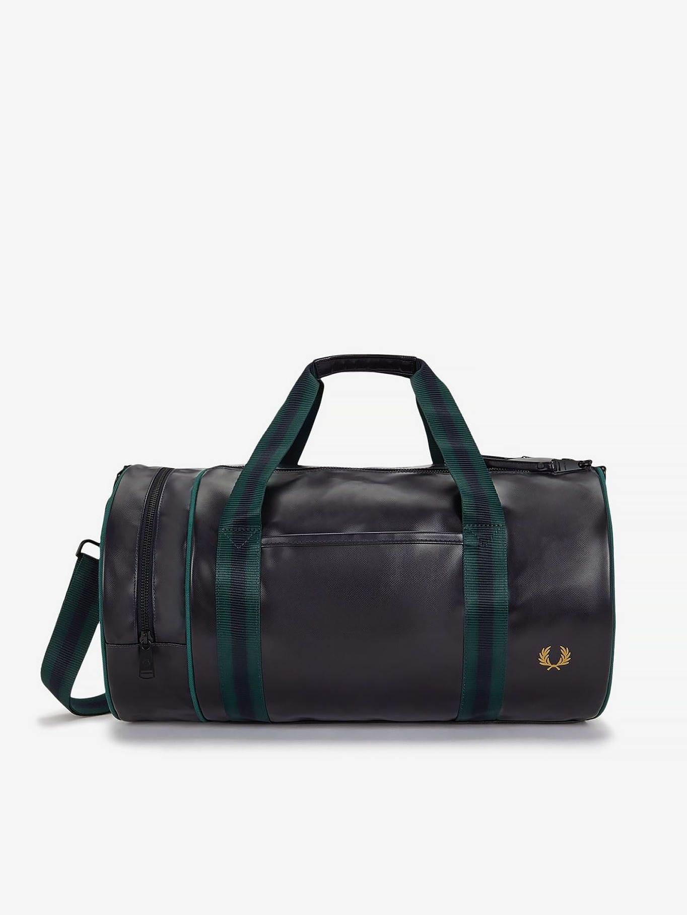 FRED PERRY — Сумка Classic Barrel Bag Navy/Grassroots