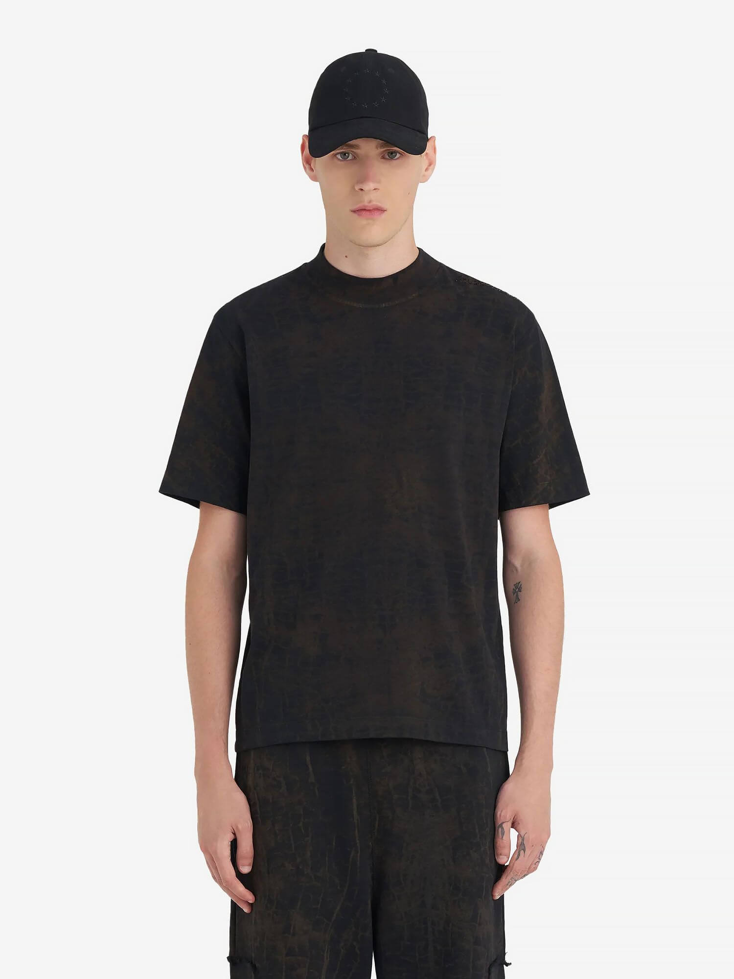 ÉTUDES STUDIO — Футболка Classic T-Shirt Logo Cracked Black