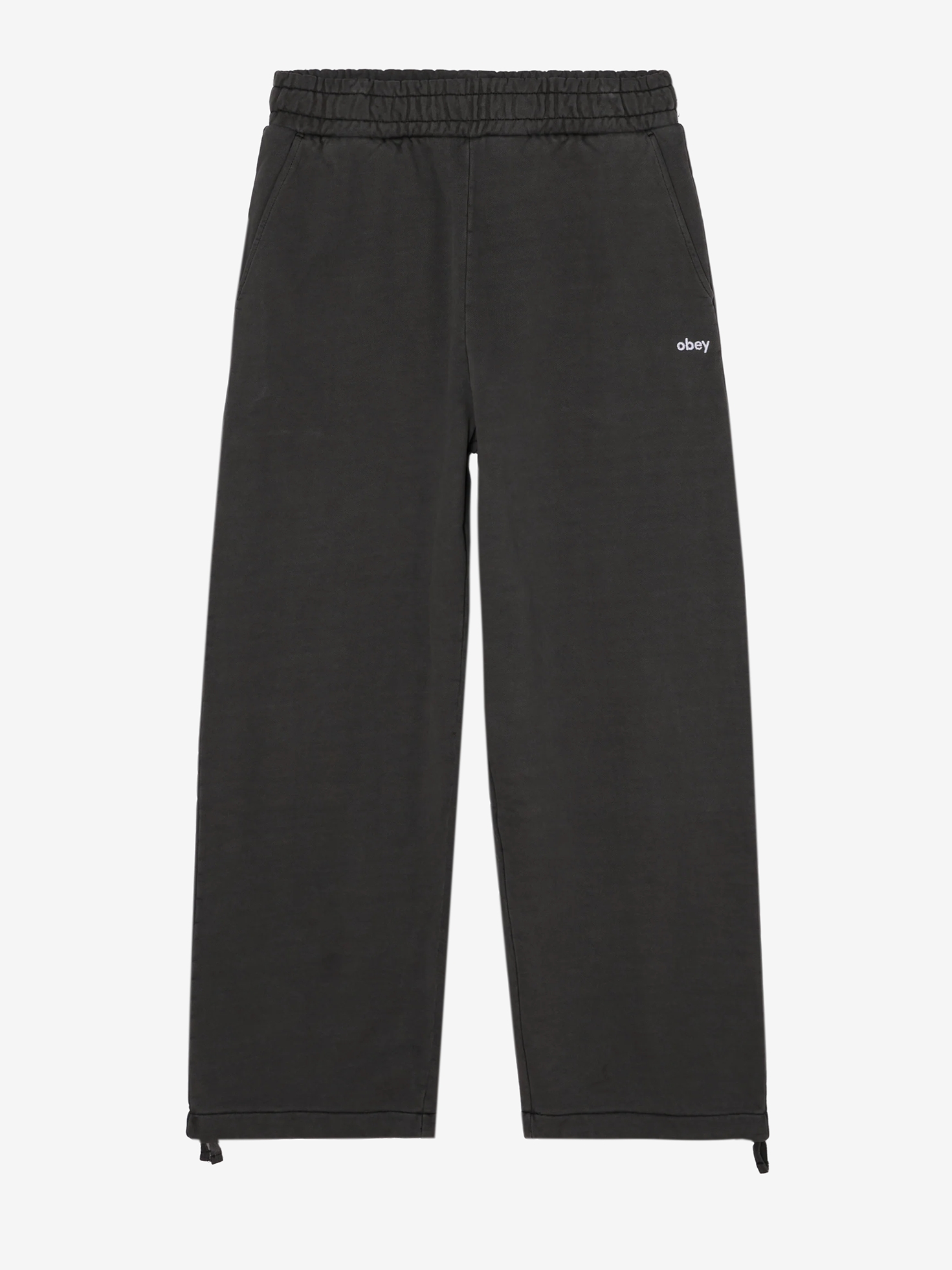 OBEY — Штаны Lowercase Straight Leg Sweatpant Pigment Digital Black