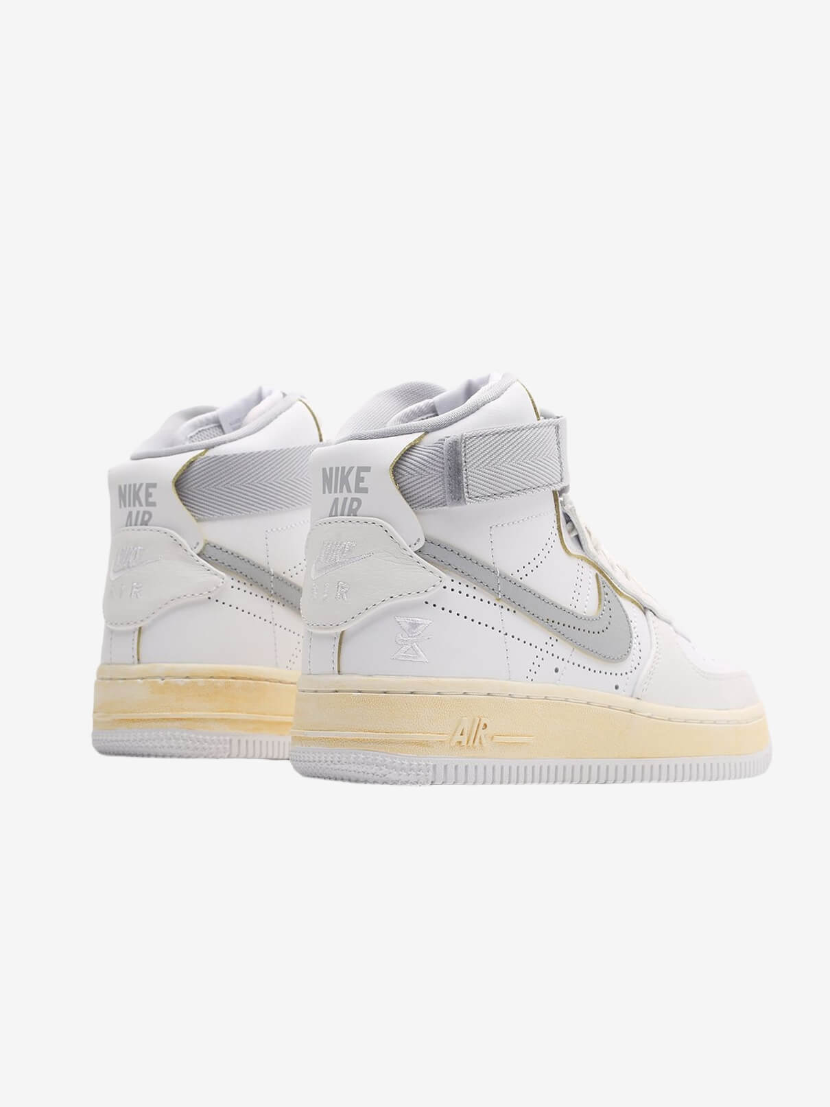 NIKE — Кроссовки Air Force High '07 PRM White/Grey