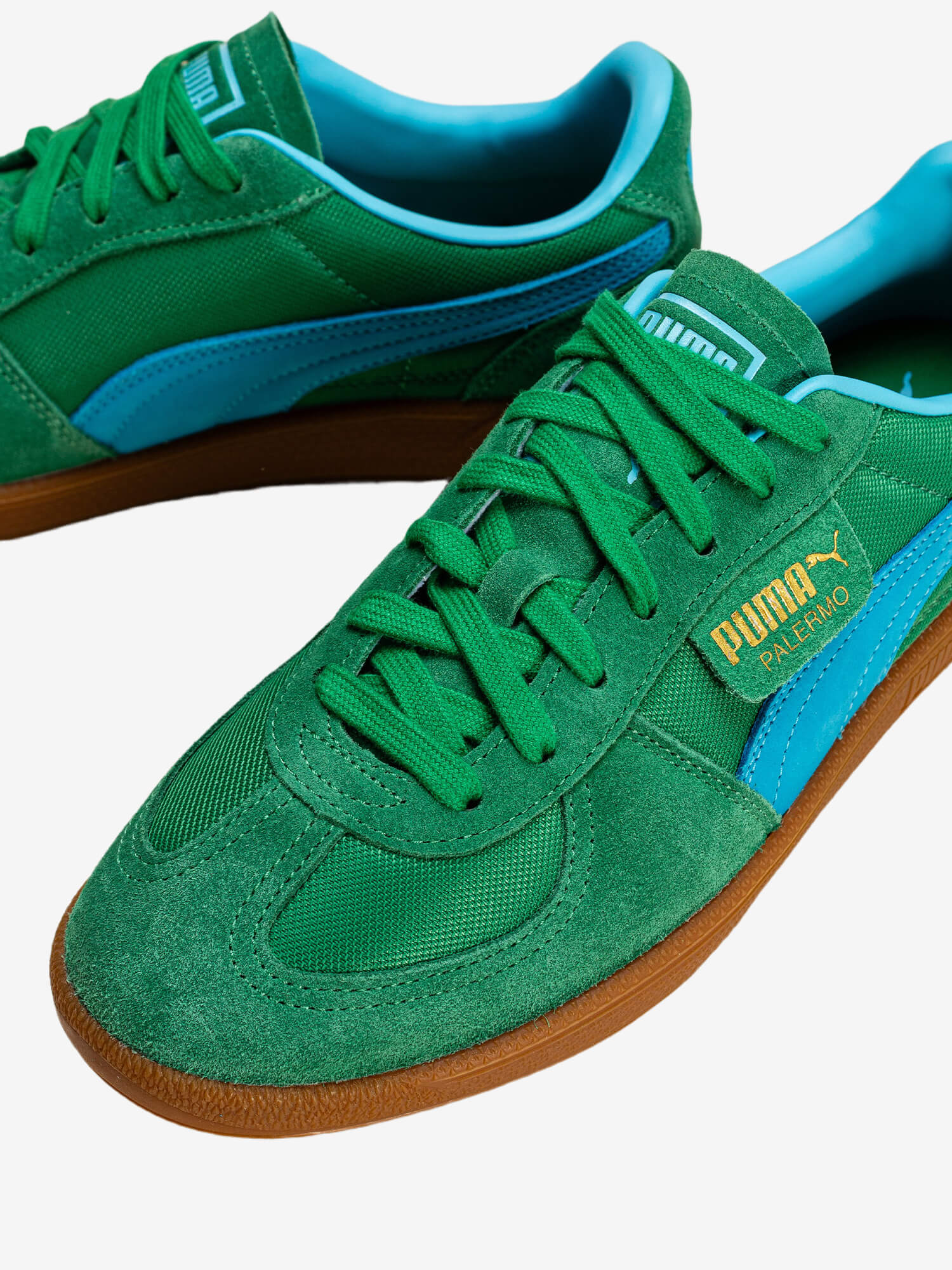 PUMA — Обувь Palermo VTG Update Archive Green/Bright Aqua