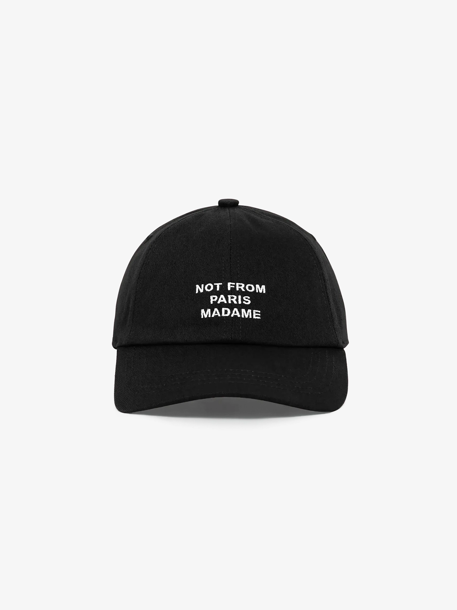 DRÔLE DE MONSIEUR — Кепка Slogan Cap Black