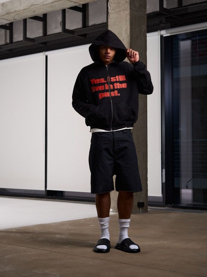 ZNY — Худи Zip Live SS26 Black