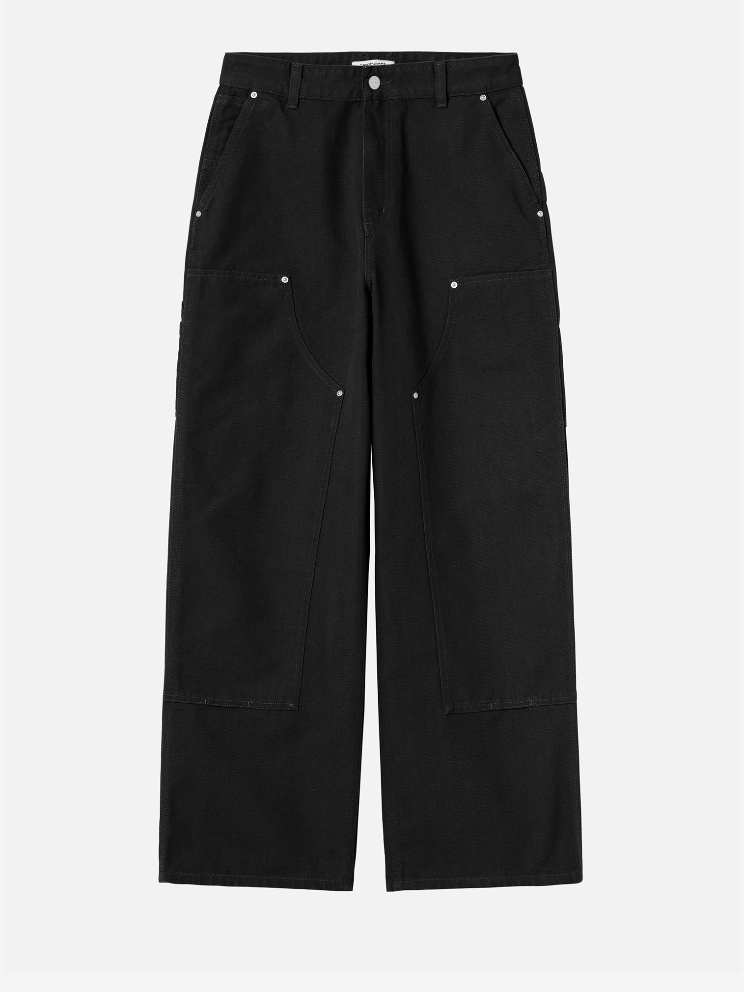 CARHARTT WIP — Джинсы W June Double Knee Pant Black (Rinsed)
