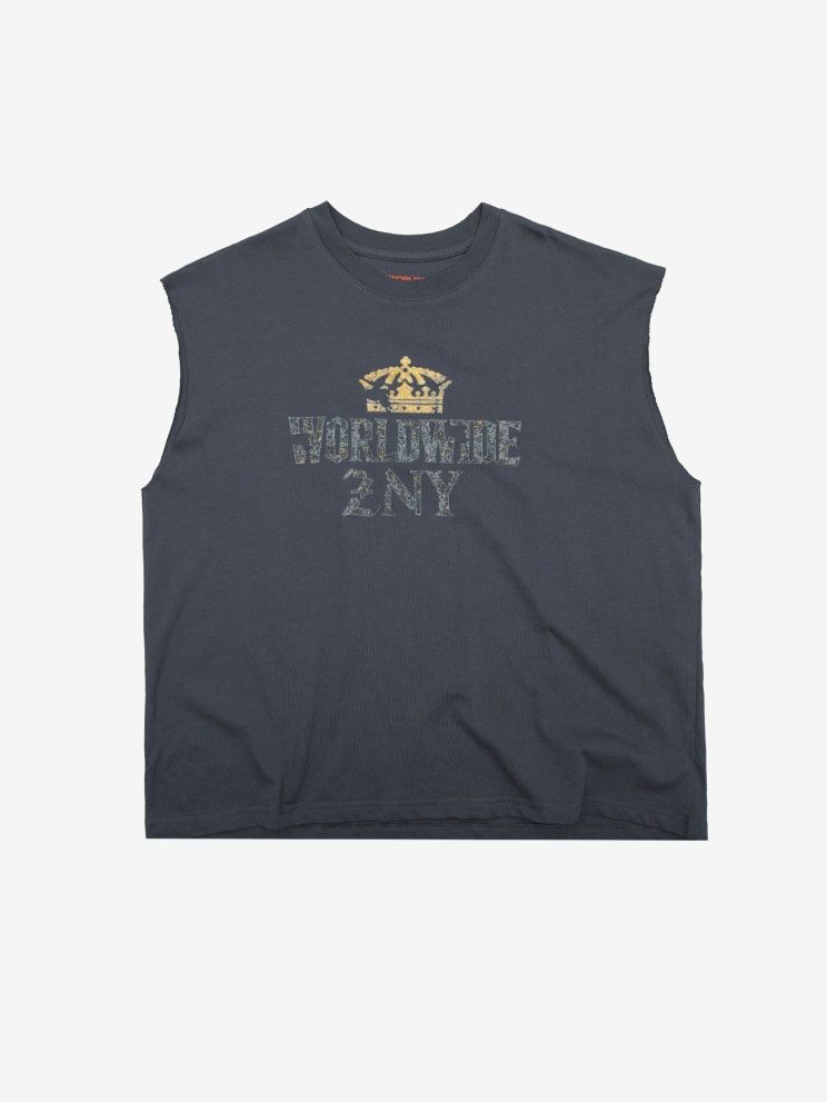 ZNY — Майка Crown ss26 Grey os