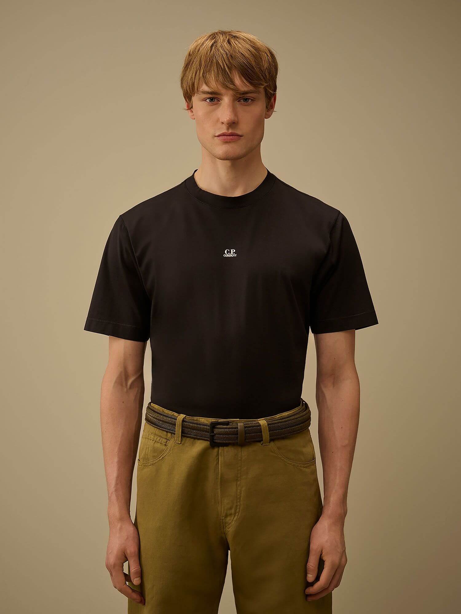C.P. COMPANY — Ремень Braided Cotton Mixed Belt Ivy Green