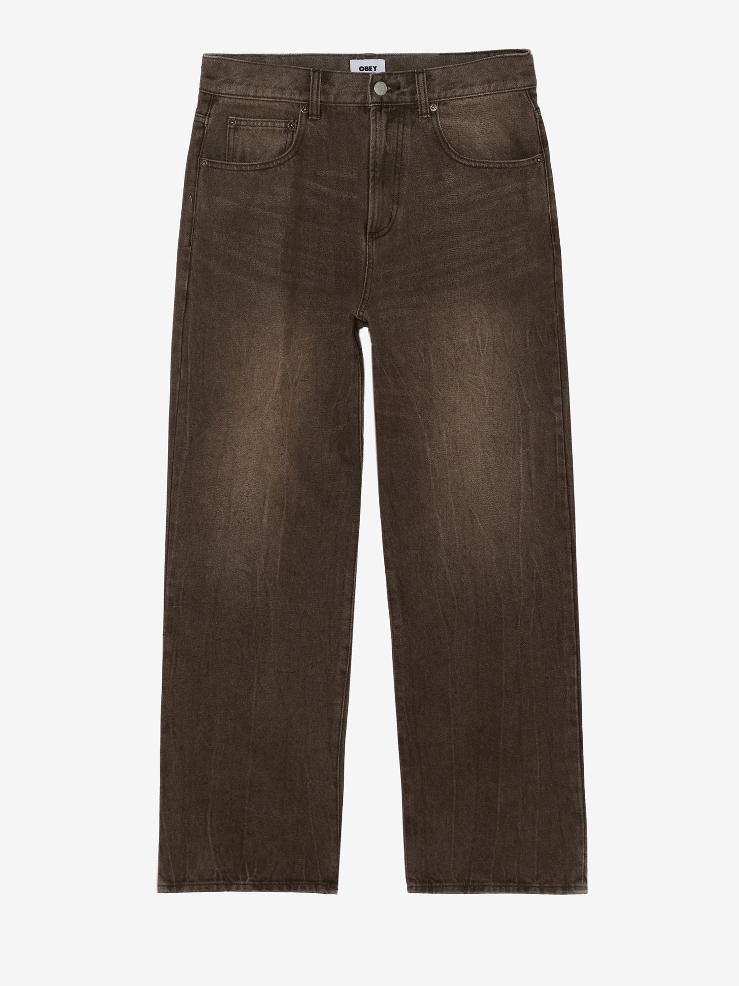 OBEY — Джинсы Nelson Straight Leg Vintage Archive Wren