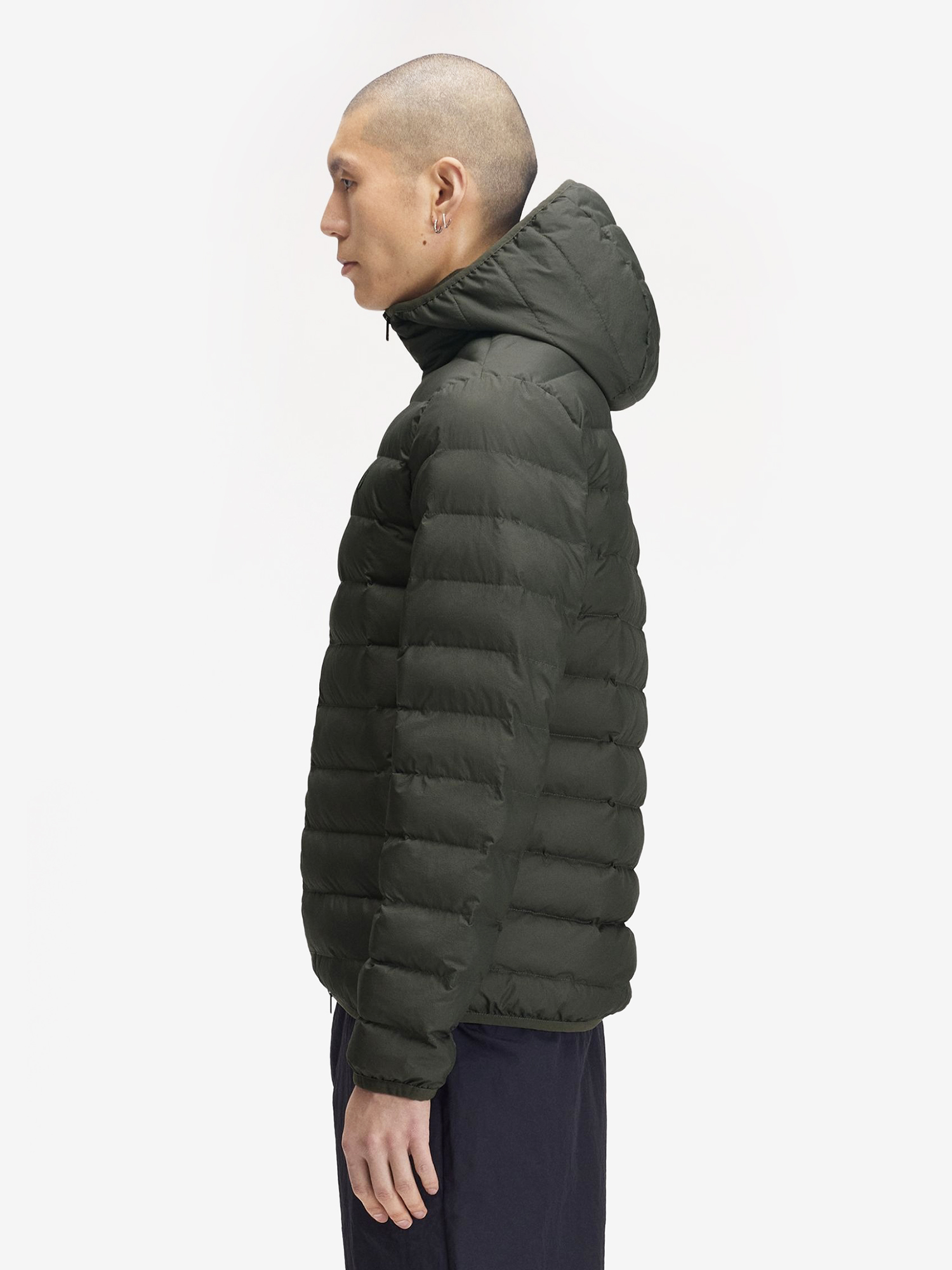 FRED PERRY — Куртка Hooded Insulated Jacket Field Green