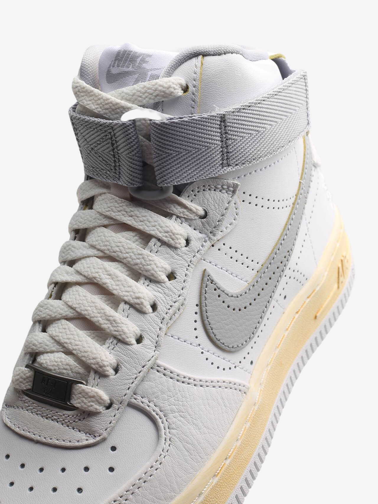 NIKE — Кроссовки Air Force High '07 PRM White/Grey