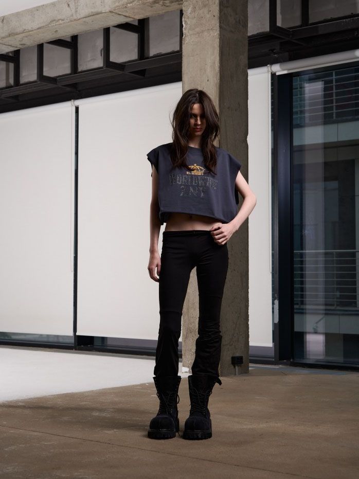 ZNY — Майка Crown ss26 Grey os
