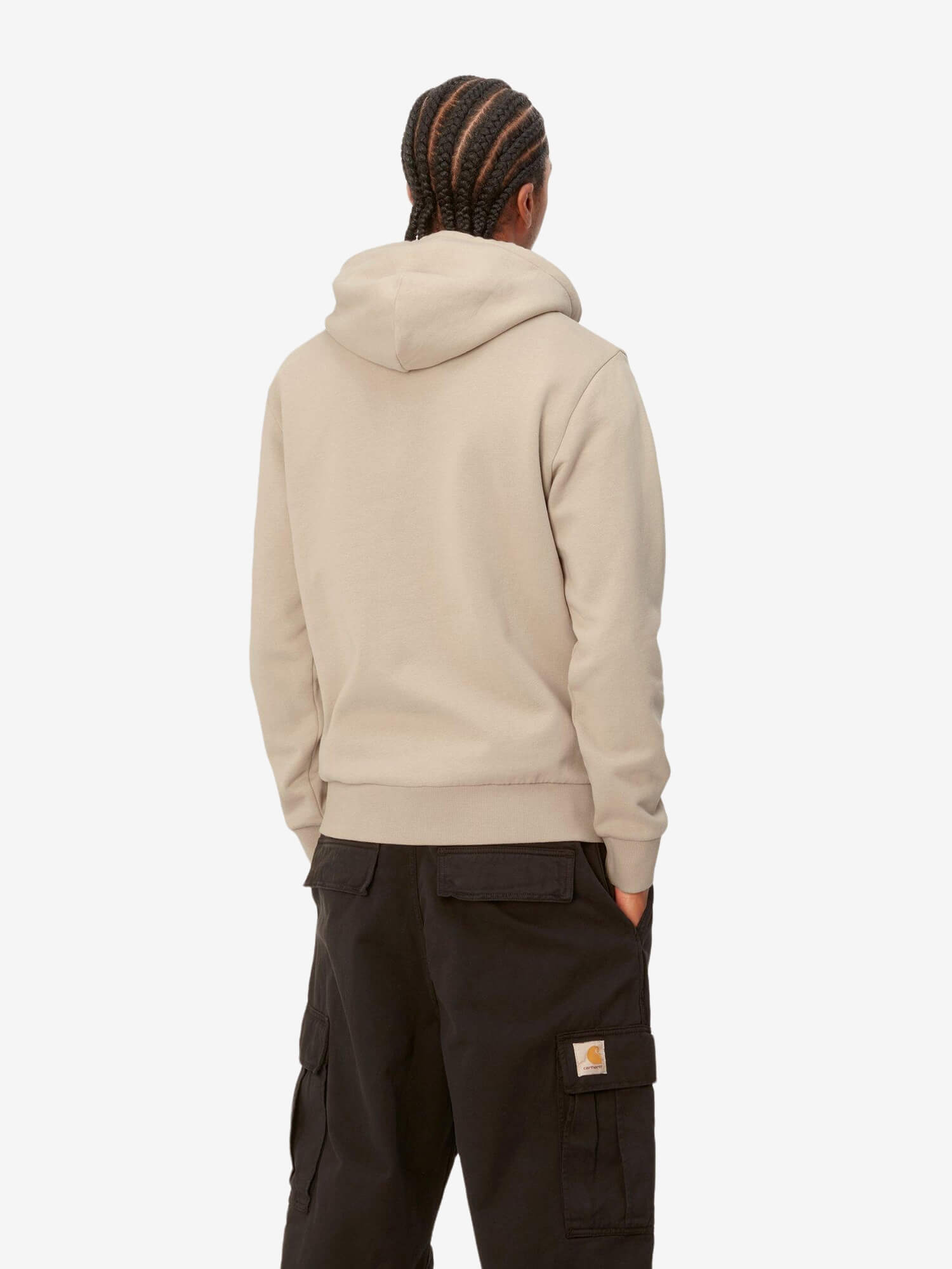 CARHARTT WIP — Худи Script Embroidery Wall/ Black