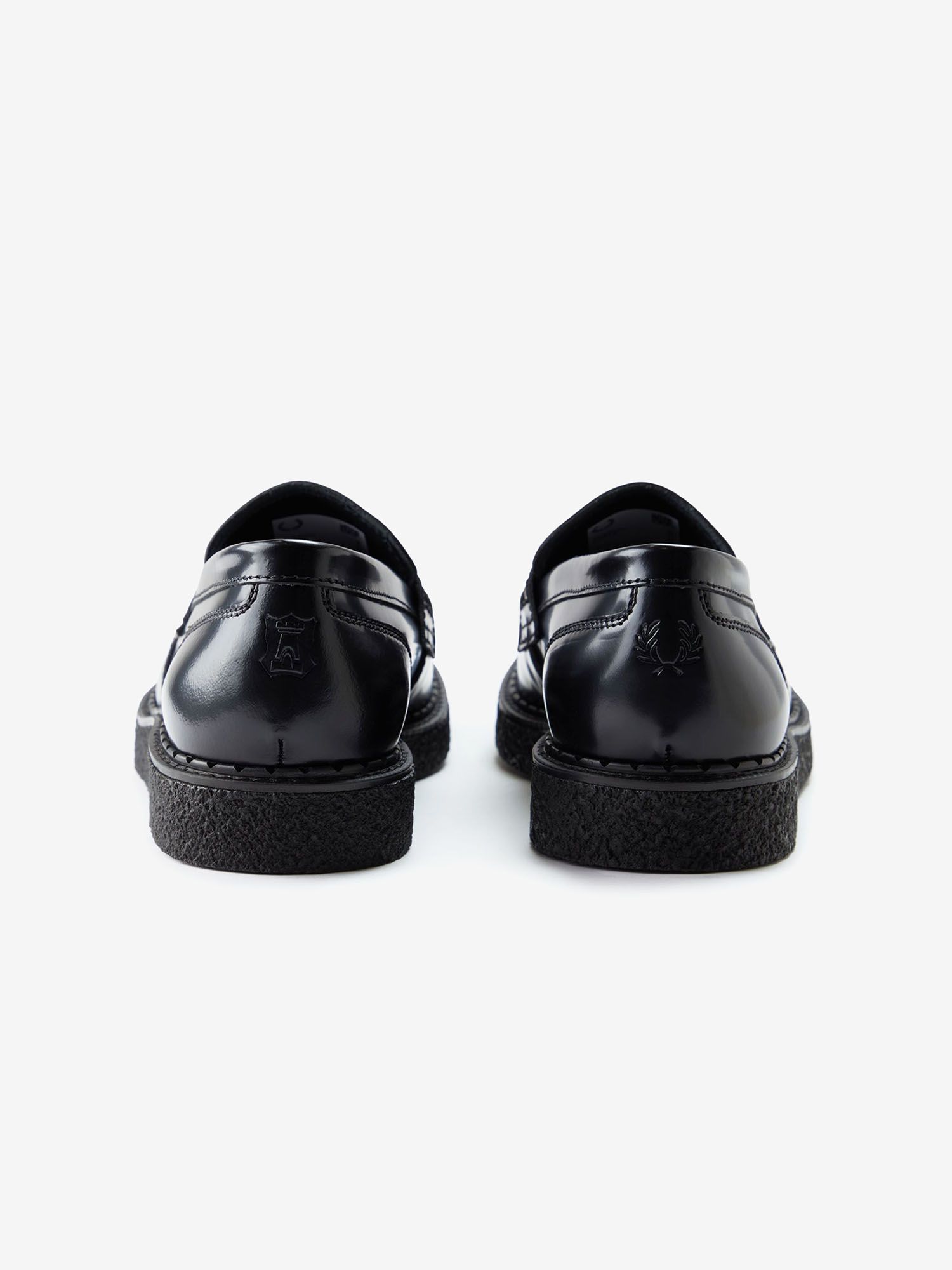 FRED PERRY — Туфли George Cox Leather Penny Loafer Black