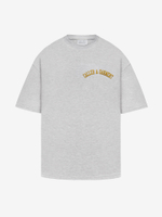 CALLED A GARMENT — Футболка Iris College Серый Меланж