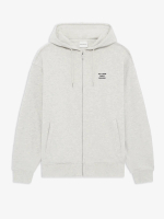 DRÔLE DE MONSIEUR — Худи Slogan ZIP Sweat Grey