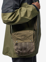 C.P. COMPANY — Сумка Plain Paper Touch Mixed Shoulder Bag Ivy Green