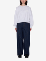 OBEY — Свитшот W Design Studio Cropped Crew Ash Heather Grey