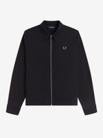 FRED PERRY — Рубашка Poplin Overshirt Black