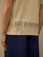C.P. COMPANY — Футболка 24/1 Jersey SS Logo Tee Frozen Dew