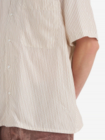ÉTUDES STUDIO — Рубашка Camp Collar Shirt Striped Off White