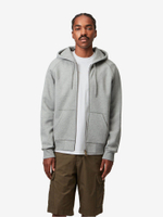 CARHARTT WIP — Худи Zip Chase Grey Heather/Gold